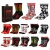 Bioworld Merchandising / Independent Sales Horror Icons 13 Days Of Scary Socks Box Set -California Costume Store 13 days of scary socks horror icons box set