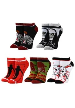 Bioworld Merchandising / Independent Sales Horror Icons 13 Days Of Scary Socks Box Set -California Costume Store 13 days of scary socks horror icons box set alt 2