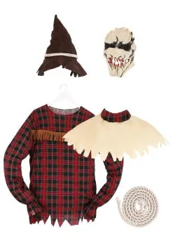 California Costume Collection Sadistic Scarecrow Costume For Adults -California Costume Store adult sadistic scarecrow costume alt 10