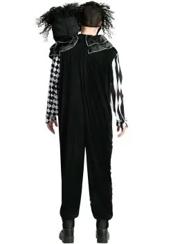 Morphsuits Two-Headed Clown Costume For Adults -California Costume Store adult two headed clown costume alt 2