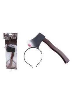 Funny Fashions Bloody Axe Headband