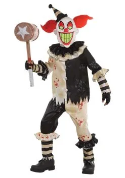 AMSCAN Boy's Carnival Nightmare Evil Clown Costume