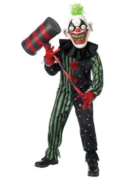 California Costume Collection Crazy Eyed Clown Child Costume For Boys