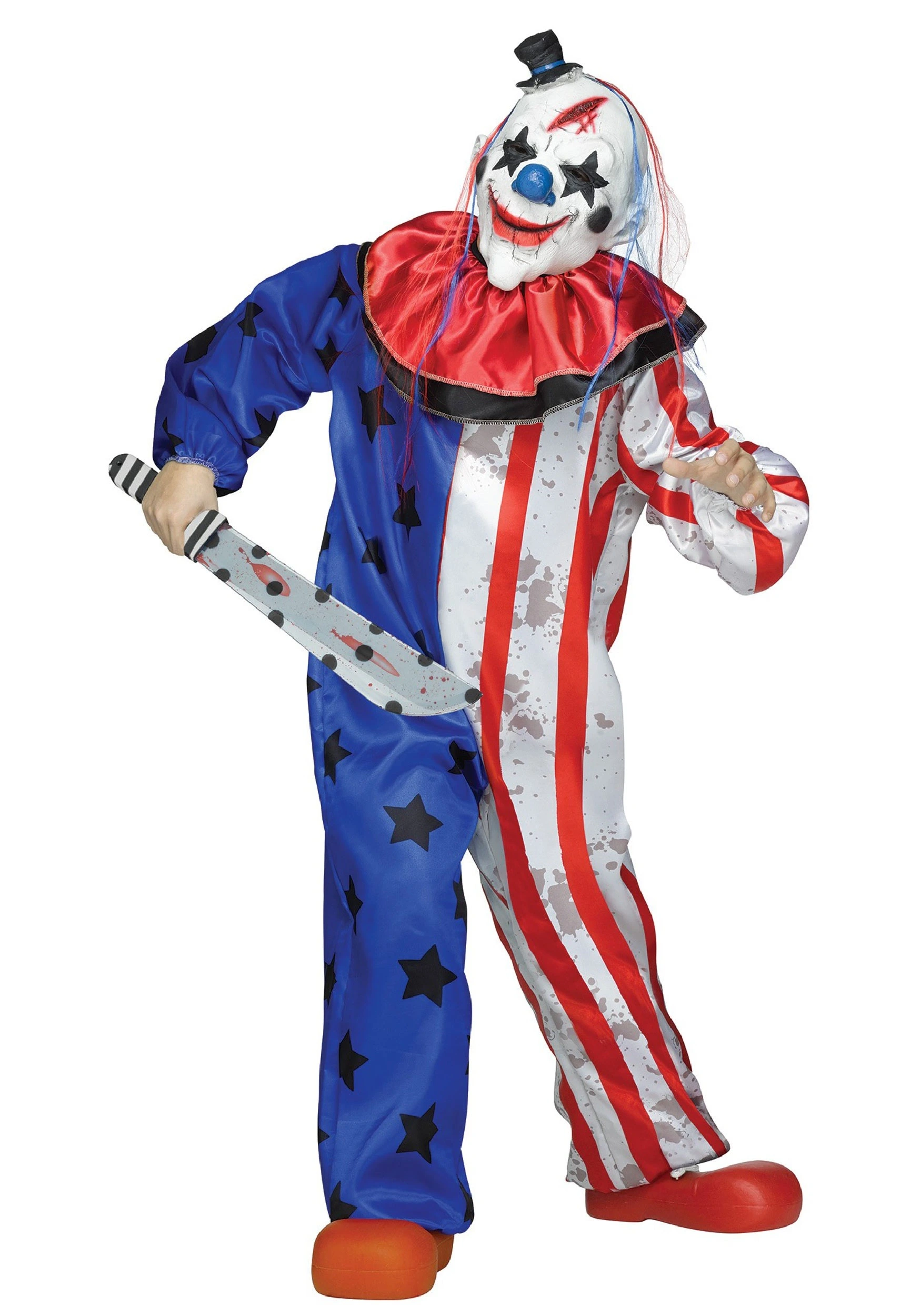 Fun World Kids Evil Clown Costume 3 Fun World Kids Evil Clown Costume
