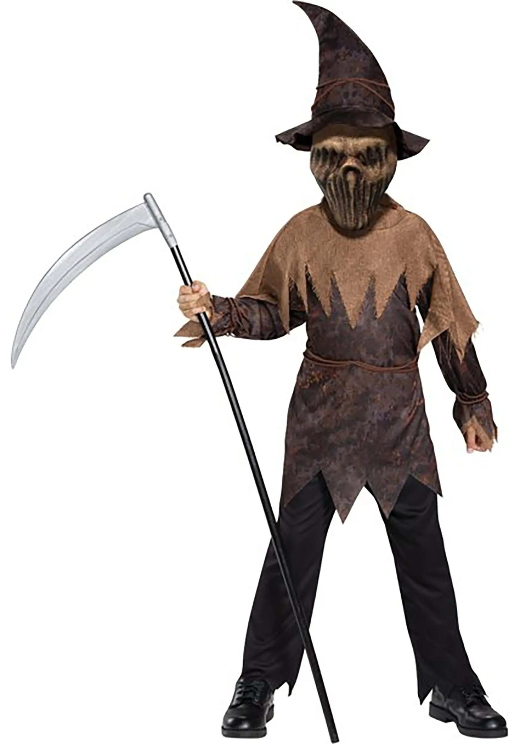 LF Products Pte. Ltd. Scary Scarecrow Costume For Boys 3 LF Products Pte. Ltd. Scary Scarecrow Costume For Boys
