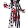 Fun World Bleeding Killer Clown Kid's Costume -California Costume Store child bleeding killer clown costume