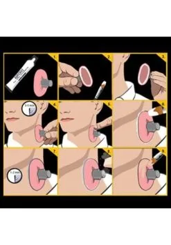 Tinsley Transfers Frank N Bolts FX Transfers Makeup Kit 9 Tinsley Transfers Frank N Bolts FX Transfers Makeup Kit -California Costume Store frank n bolts fx transfers alt 3