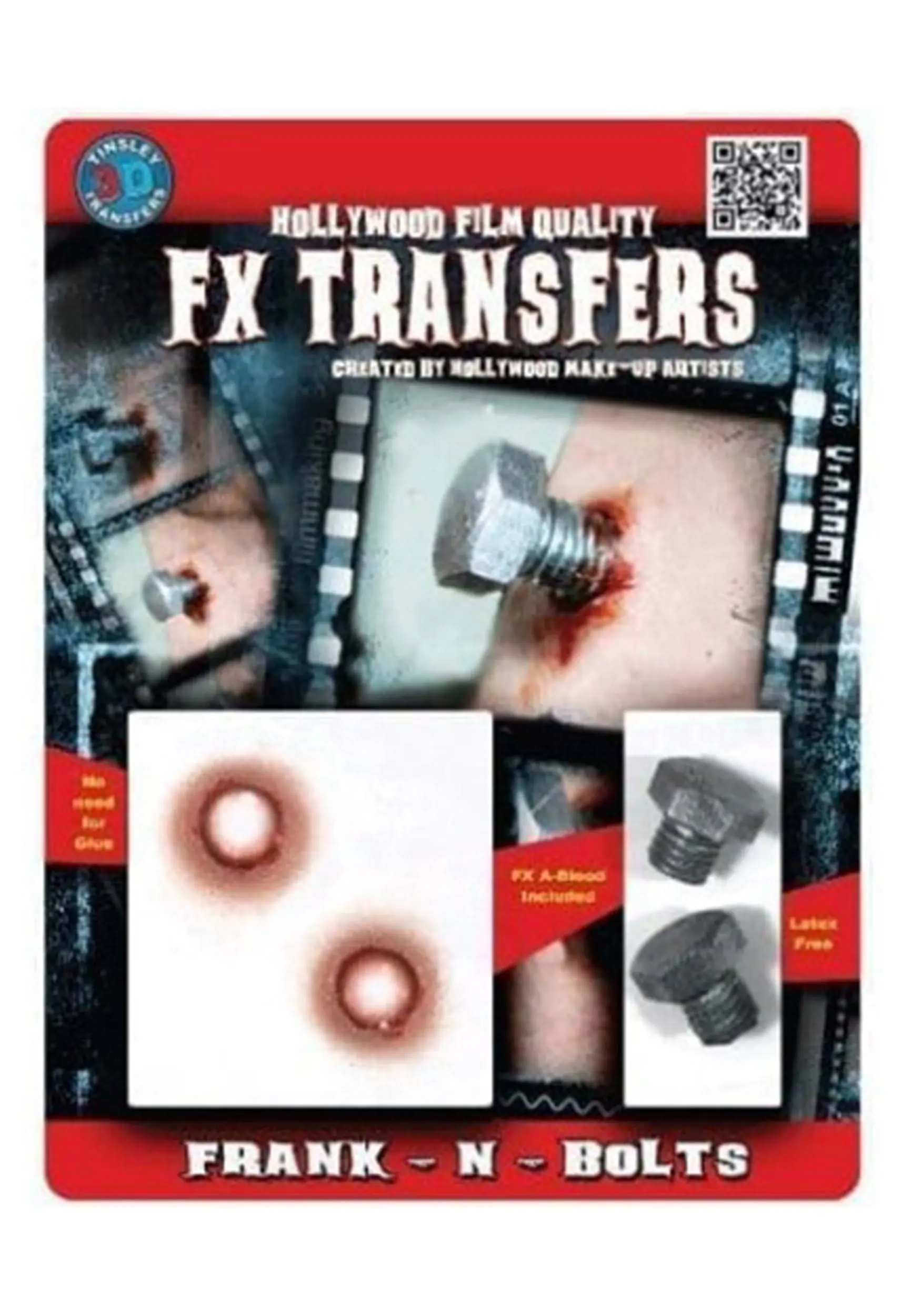 Tinsley Transfers Frank N Bolts FX Transfers Makeup Kit 3 Tinsley Transfers Frank N Bolts FX Transfers Makeup Kit
