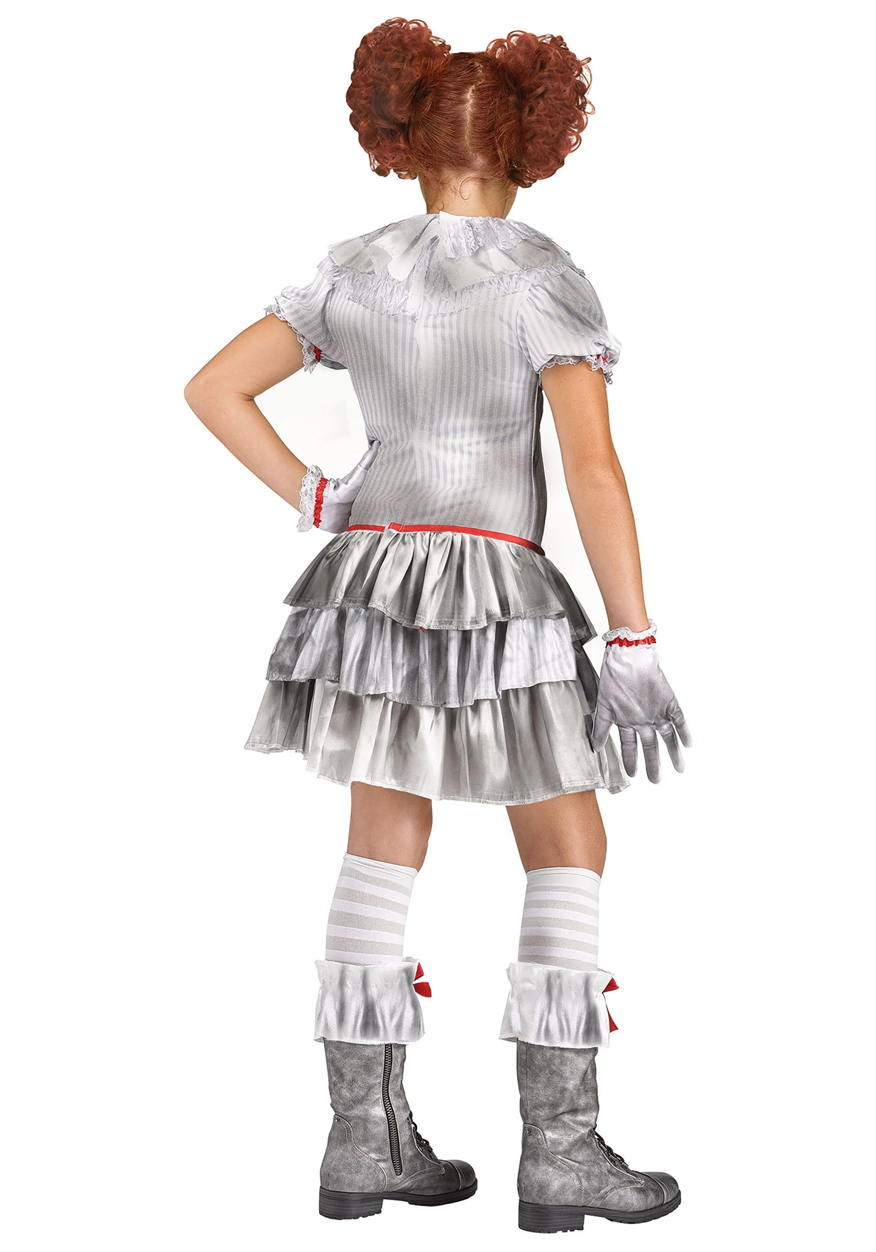 Fun World Carnevil Clown Costume For Girls 4 Fun World Carnevil Clown Costume For Girls - Image 2