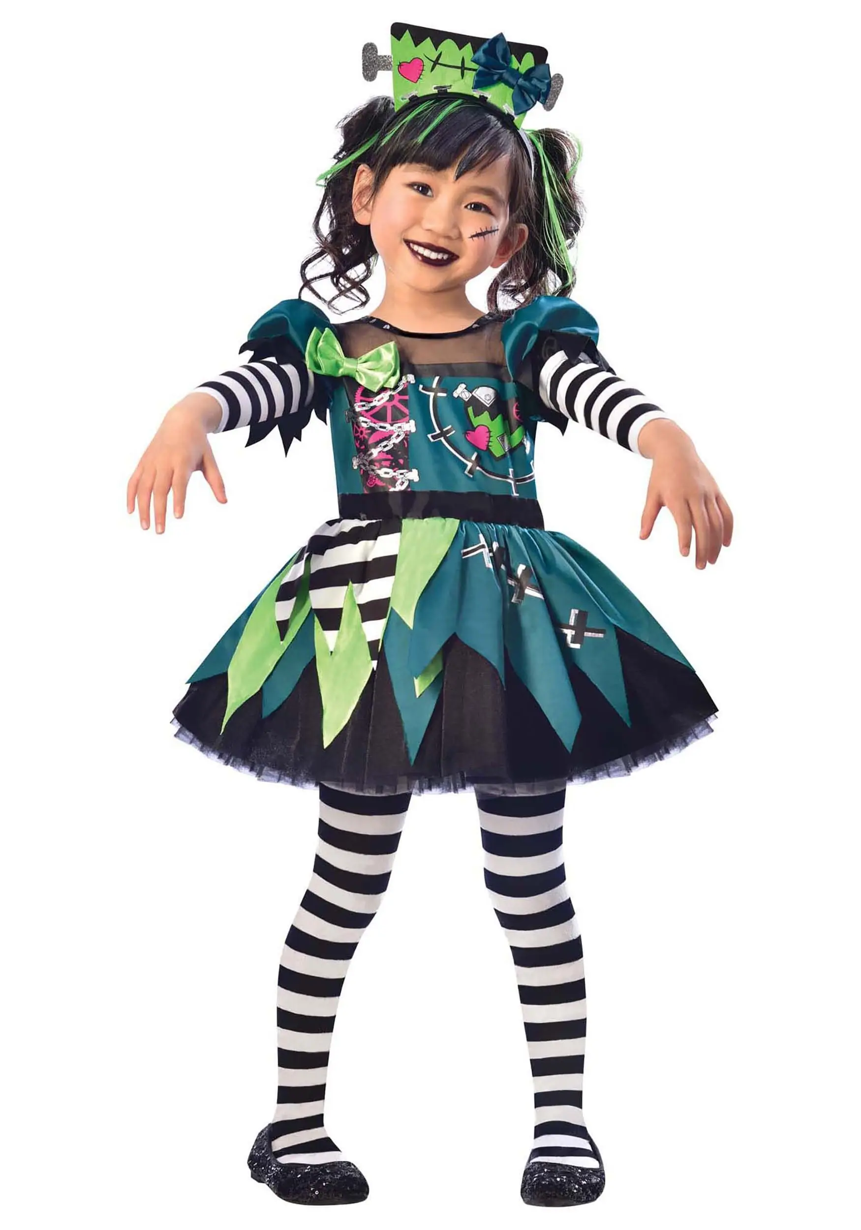 AMSCAN Miss Monster Tutu Costume For Girls 3 AMSCAN Miss Monster Tutu Costume For Girls