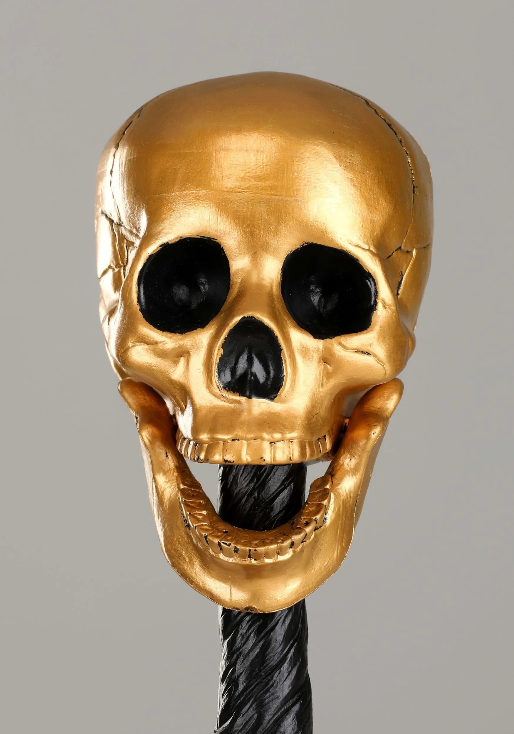 Woo Hing Gold Voodoo Skull Staff Accessory 5 Woo Hing Gold Voodoo Skull Staff Accessory - Image 3