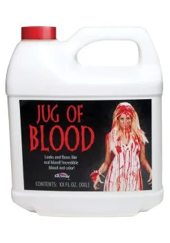 Fun World 64 Oz. Jug Of Blood