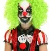 Partytime Latex Factory Creepy Clown Kid's Mask -California Costume Store kids creepy clown mask