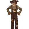 Seeing Red Evil Scarecrow Kids Costume