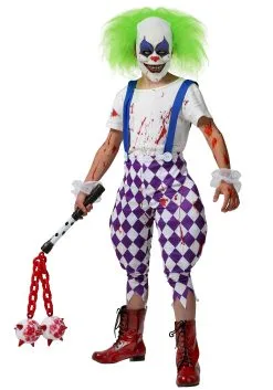 Partytime Costume & Lingerie (Yiwu) Factory Kid's Nightmare Clown Costume