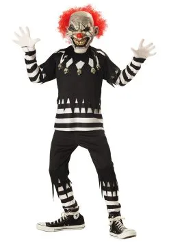 California Costume Collection Kids Psycho Clown Costume