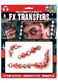 Tinsley Transfers Staple Stitches For A Monster