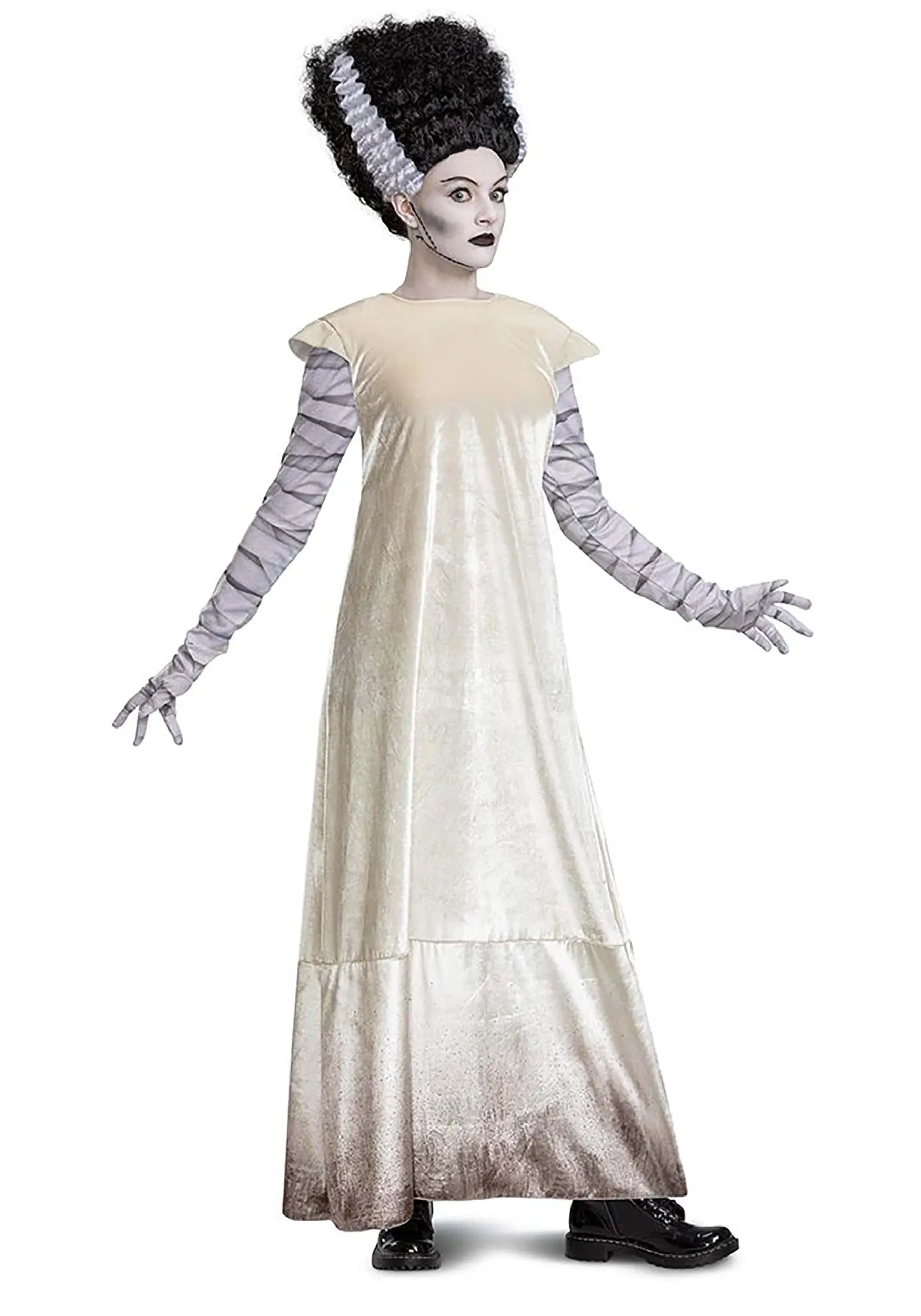 Disguise Monsters Deluxe Bride Of Frankenstein Costume For Adults 3 Disguise Monsters Deluxe Bride Of Frankenstein Costume For Adults