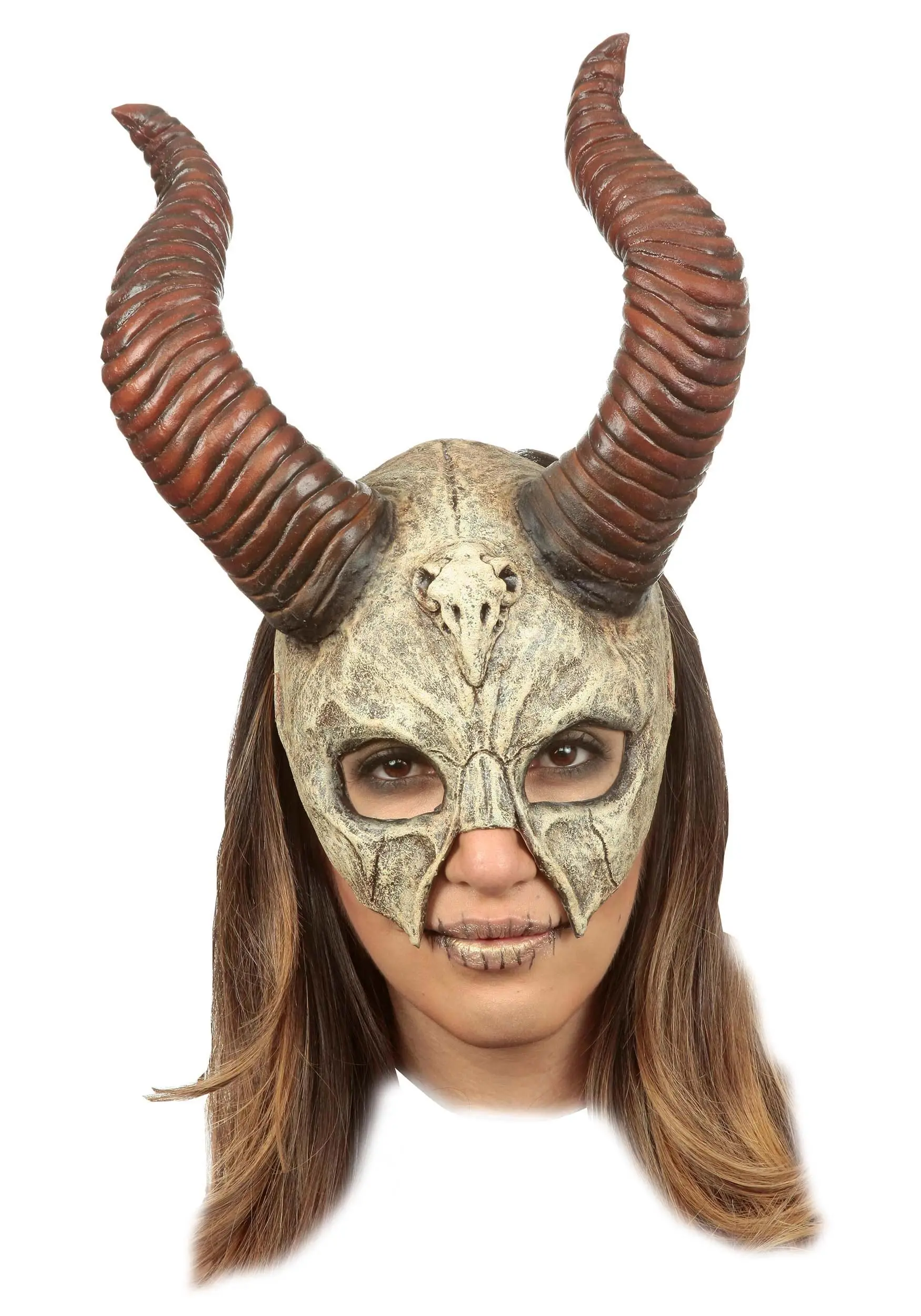 Ghoulish Productions Mythical Skull Mask With Horns 3 Ghoulish Productions Mythical Skull Mask With Horns