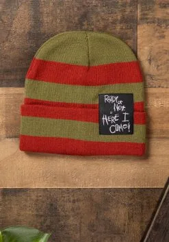 Bioworld Merchandising / Independent Sales Nightmare On Elm Street Standard VHS Woven Label Beanie