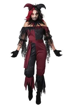 California Costume Collection Women's Psycho Jester Costume