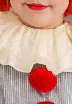 Jiangsu Theme Party Culture Co., Ltd Killer Clown Cutie Costume For Toddlers -California Costume Store toddler killer clown cutie costume alt 2