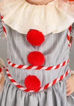 Jiangsu Theme Party Culture Co., Ltd Killer Clown Cutie Costume For Toddlers -California Costume Store toddler killer clown cutie costume alt 4