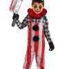 Fun Costumes Wicked Circus Clown Toddler Costume -California Costume Store toddler wicked circus clown costume