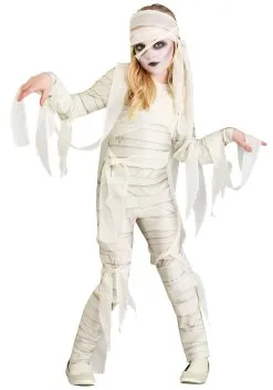 Fun Costumes Girl's Under Wraps Mummy Costume