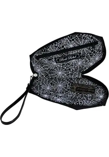 Rock Rebel Shop We Belong Dead Glittery Faux Patent Coffin Wallet 5 Rock Rebel Shop We Belong Dead Glittery Faux Patent Coffin Wallet - Image 3