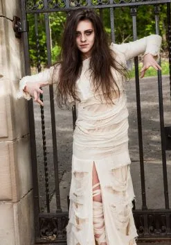 Partytime Costume & Lingerie (Yiwu) Factory Women's Full Length Mummy Costume 12 Partytime Costume & Lingerie (Yiwu) Factory Women's Full Length Mummy Costume -California Costume Store womens full length mummy alt 4