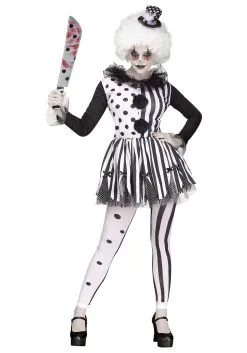 Fun World Killer Clown Women's Costume