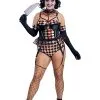 Starline, LLC. Sexy Plus Size Killer Clown Costume For Women -California Costume Store womens sexy plus size killer clown costume