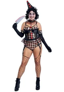 Starline, LLC. Sexy Plus Size Killer Clown Costume For Women