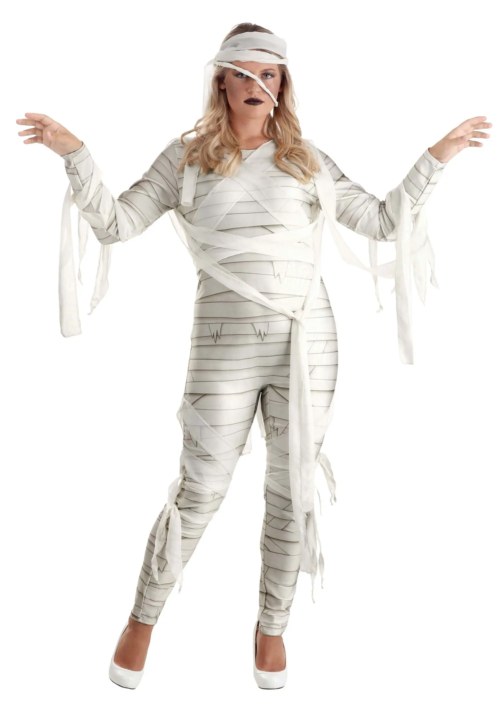 Fun Costumes Women's Under Wraps Mummy Costume 5 Fun Costumes Women's Under Wraps Mummy Costume - Image 3