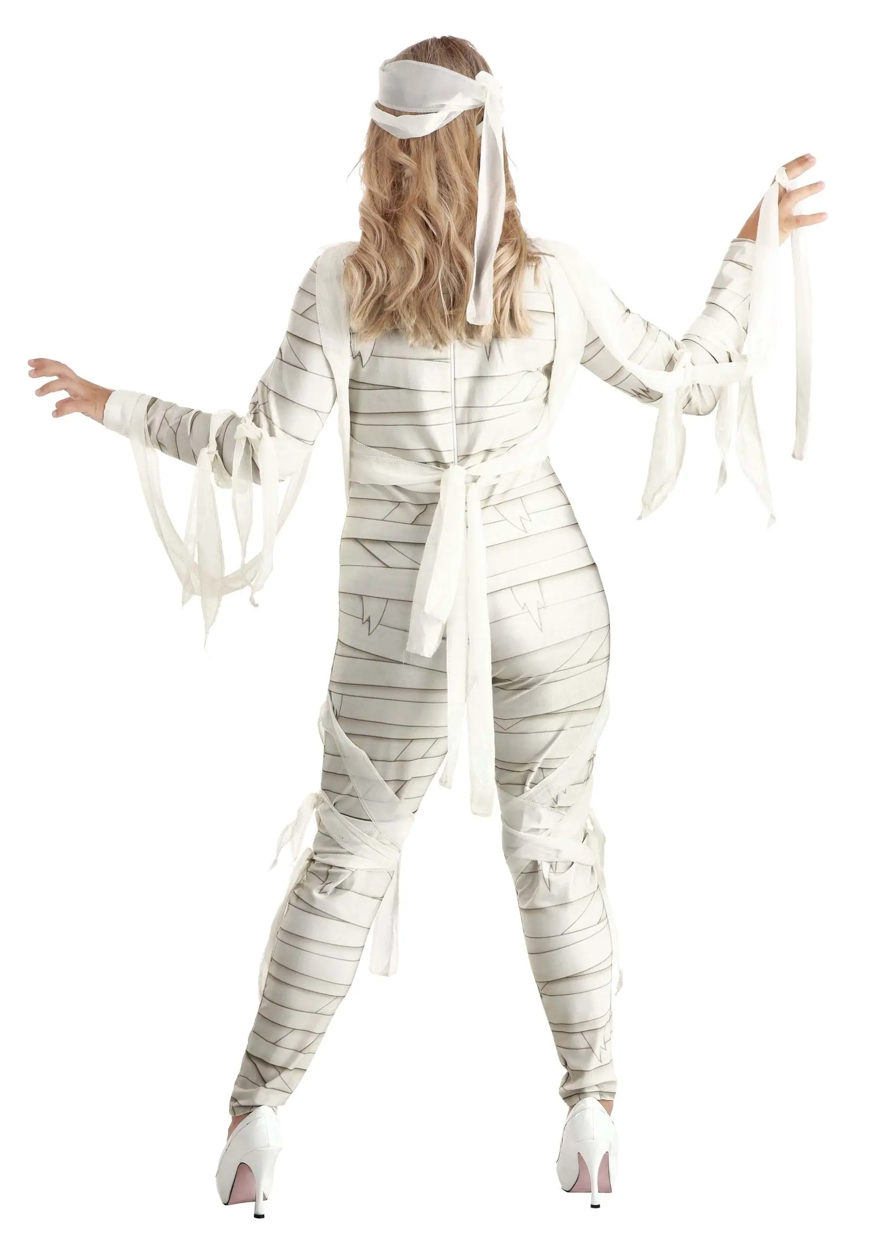 Fun Costumes Women's Under Wraps Mummy Costume 6 Fun Costumes Women's Under Wraps Mummy Costume - Image 4